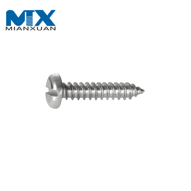 Tornillos autorroscantes ranurados de cabeza troncocónica DIN7971