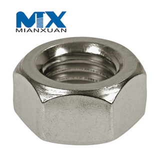 Inoxidable A2 A4 304 316 A2-70 A2-80 Tuerca hexagonal ISO4032 Tuerca hexagonal 4032 M24 M30 M36 M42 M48