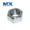 Acero al carbono 4 8 6 10 12 Tuerca hexagonal de acero dulce DIN934 Tuerca hexagonal M3 M4 M5 M6 M8 Galvanizado liso negro de zinc