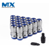 Tuercas de rueda de acero Tuercas de bloqueo cromadas Tuerca hexagonal automotriz