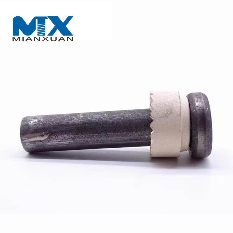 Venta caliente de clavos de soldadura de cabeza cilíndrica para estructuras de acero