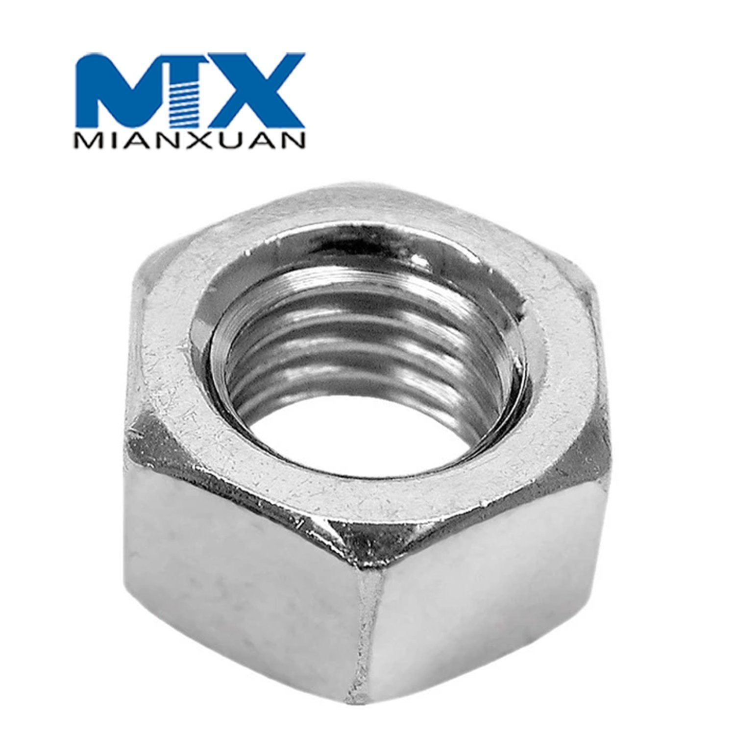 Inoxidable A2 A4 304 316 A2-70 A2-80 Tuerca hexagonal ISO4032 Tuerca hexagonal 4032 M24 M30 M36 M42 M48