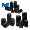 Tornillos de fijación hexagonales de rosca completa con punta plana