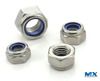 Tuercas hexagonales de par predominante con inserto no metálico