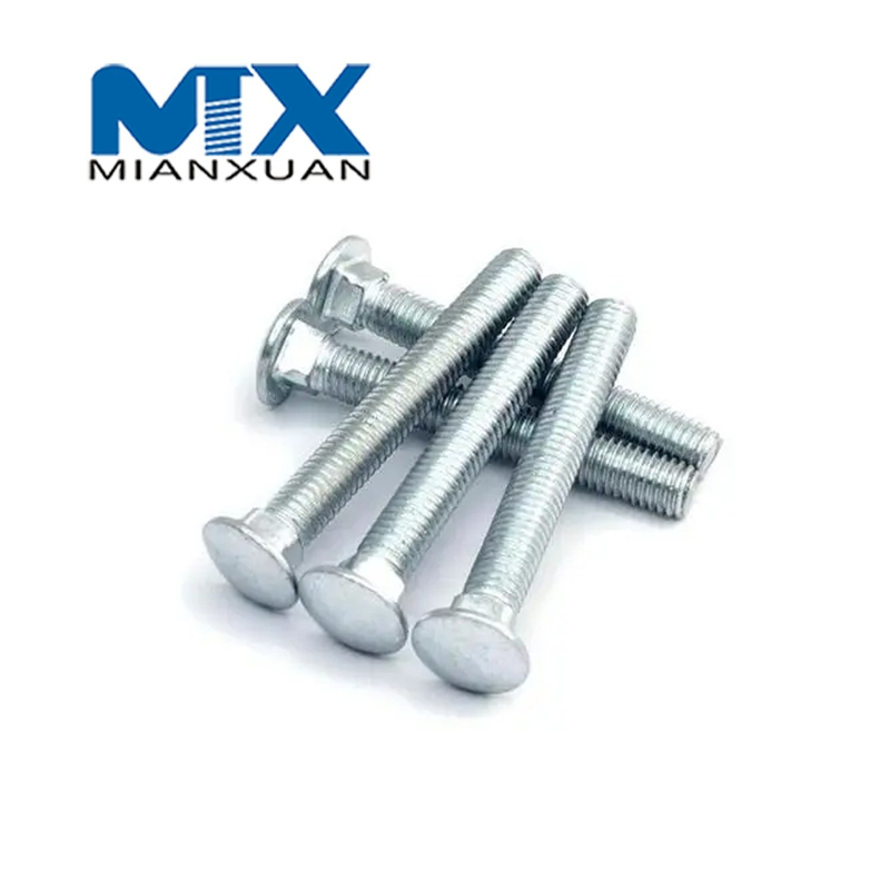 Perno de tornillo de máquina DIN603 de acero inoxidable