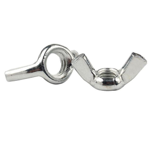 Tuercas de mariposa de acero inoxidable para muebles