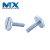 Tornillos de cabeza cilíndrica ranurada grande Tornillos de cabeza ranurada con cabeza grande