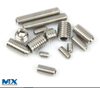 Tornillos de fijación hexagonales de acero inoxidable con punta de copa