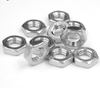 Tuercas delgadas hexagonales de acero inoxidable con chaflán en dos caras