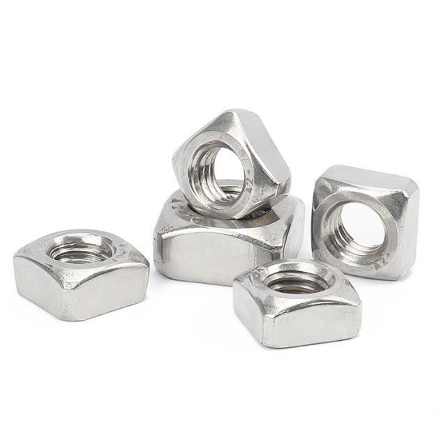 Tuercas cuadradas de acero inoxidable para muebles