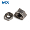 Llano estándar del negro del fabricante del acero de carbono de la nuez de la soldadura de la nuez de la soldadura del hex. DIN929
