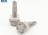 Tornillos con cabeza de arandela hexagonal con brida y arandela redonda