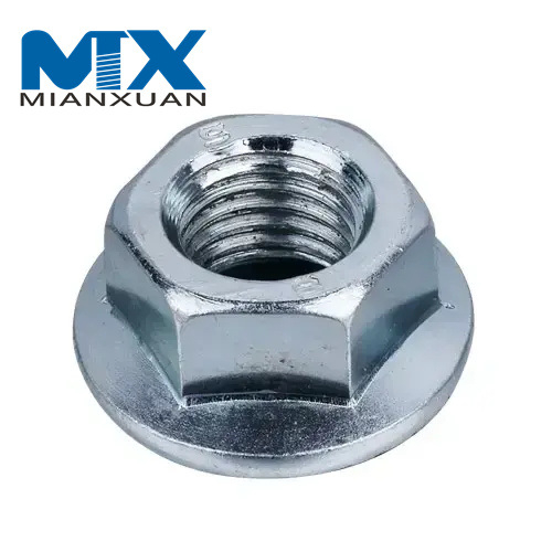 Tuercas de rueda con brida de acero inoxidable de grado 6 8