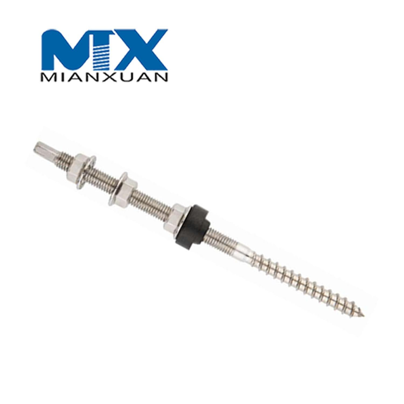 Perno de suspensión Rosca Tornillo de suspensión Acero inoxidable A2-70 Doble