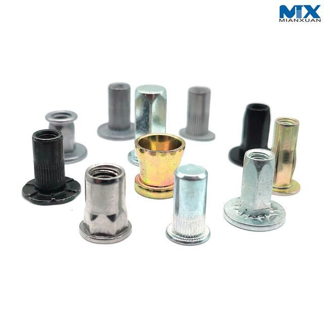 Tuercas remachables de cabeza hexagonal para automóvil