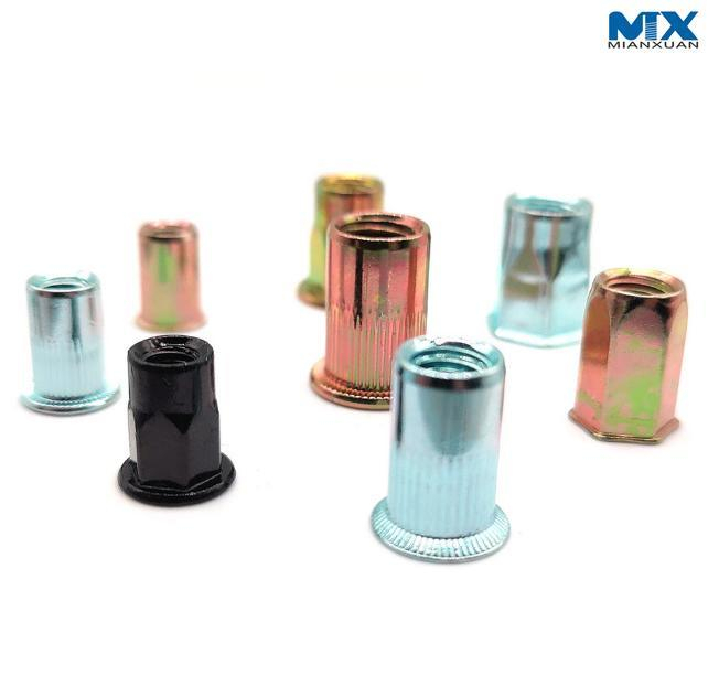 Tuercas remachables de cabeza hexagonal para automóvil