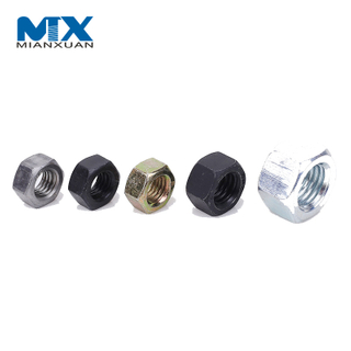 Tuercas hexagonales de acero al carbono y acero inoxidable / DIN934/ISO4032 / ANSI B18.2.2 / ASTM A194 2h