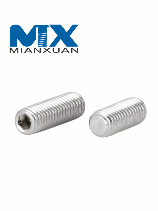 Tornillo de fijación con cabeza hueca hexagonal de acero inoxidable 304