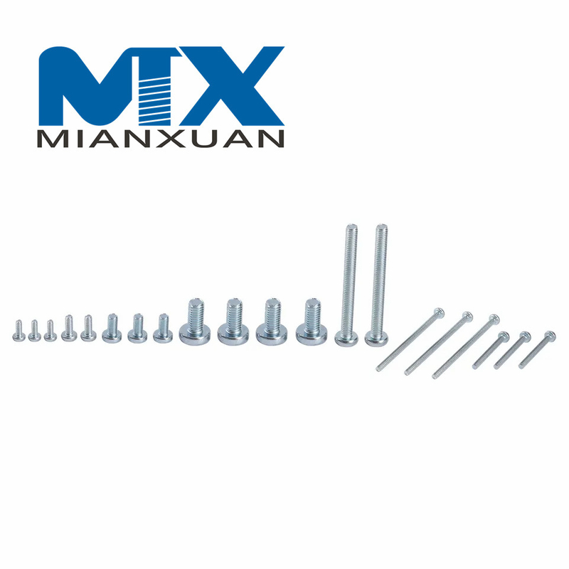 Tornillos de máquina con tornillo cruzado Phillips Pan Head DIN7985