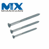 Tornillo para madera de cabeza plana Phillips de acero inoxidable