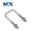 Sujetador de tuercas y pernos en U grandes de acero inoxidable SS316 SS304