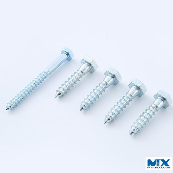 Tornillos de entrenador hexagonales de acero inoxidable