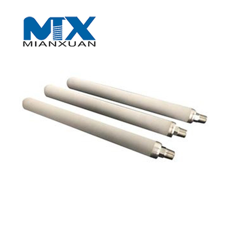 Accesorios de piedra de carbonatación 316L/piedra de difusión para tubos de acero inoxidable sinterizado de 1/8 pulgadas