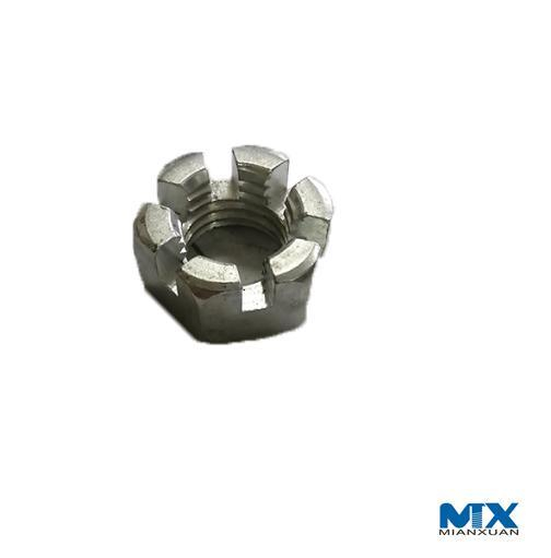 Tuercas pesadas ranuradas hexagonales Serie en pulgadas