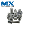 Perno de plástico inoxidable de alta calidad con casquillo hexagonal de cabeza baja