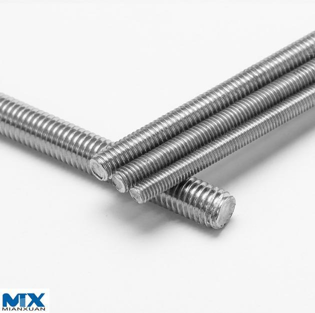 Varillas roscadas de acero inoxidable B8/B8m