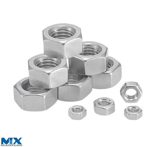 Tuercas pesadas hexagonales de acero inoxidable B8/B8m