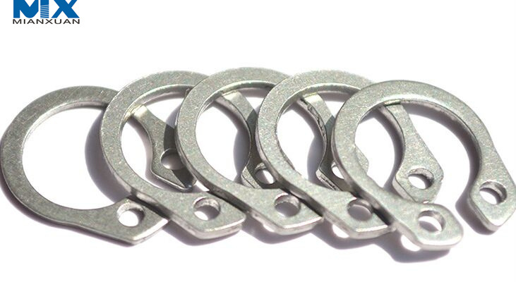 Anillos de retención para ejes - Tipo normal