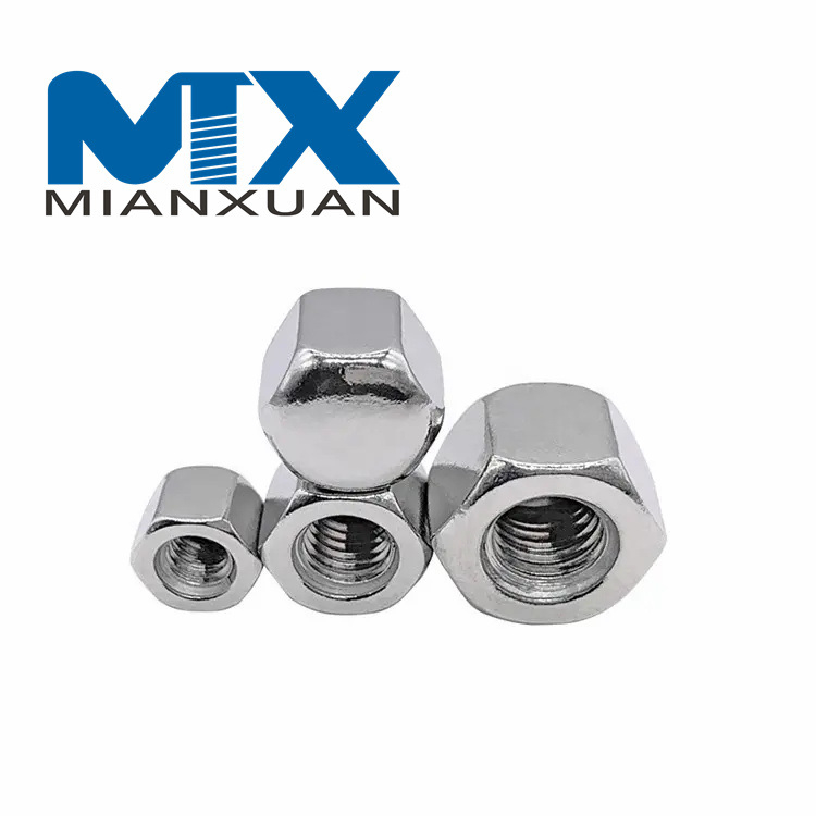 Tuercas hexagonales de acero inoxidable DIN917