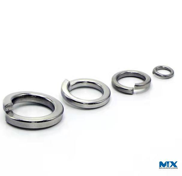 Arandelas de seguridad con resorte de acero inoxidable