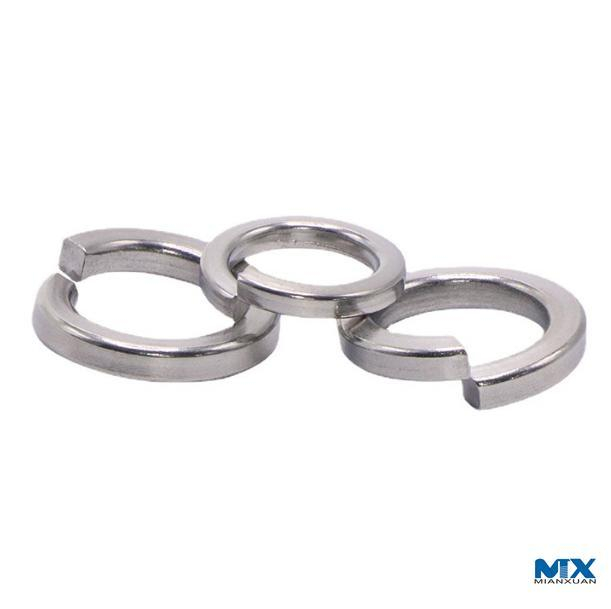 Arandelas de seguridad con resorte de acero inoxidable