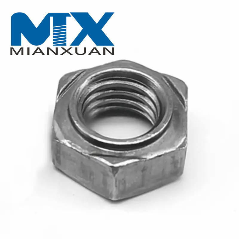 Tuercas de soldadura hexagonales hexagonales por punto de proyección