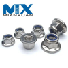 Tuerca de seguridad de nailon con brida hexagonal DIN1663