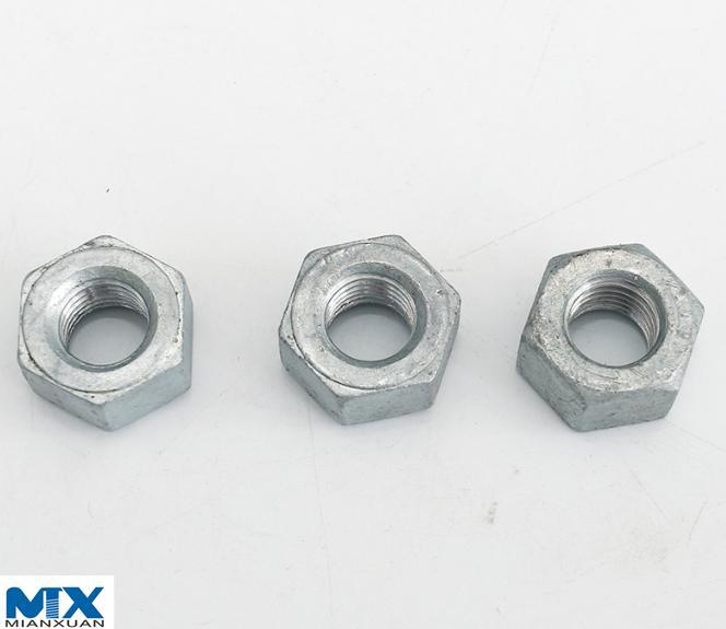 Tuercas pesadas hexagonales 2h para construcción