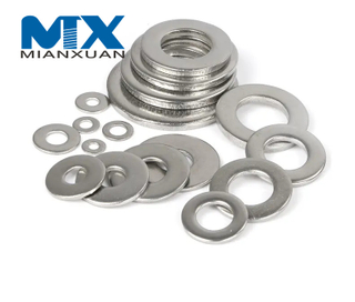 Arandela plana DIN125A de metal de acero inoxidable SS316