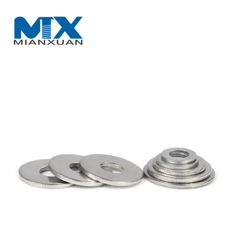 Arandela plana DIN125A de metal de acero inoxidable SS316