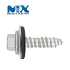 Tornillos autorroscantes bimetálicos Hex HD (SS304+CS) Arandela EPDM endurecida Ss410