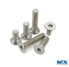 Tornillos avellanados de acero inoxidable