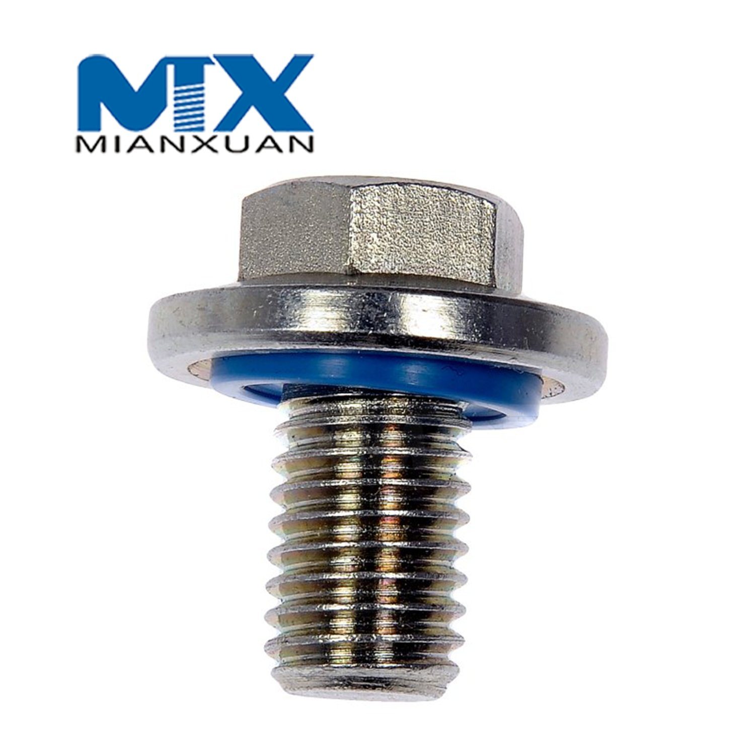 Aluminio magnético de encargo del tornillo de drenaje de aceite del tornillo de cárter de aceite de las piezas de adaptación automática