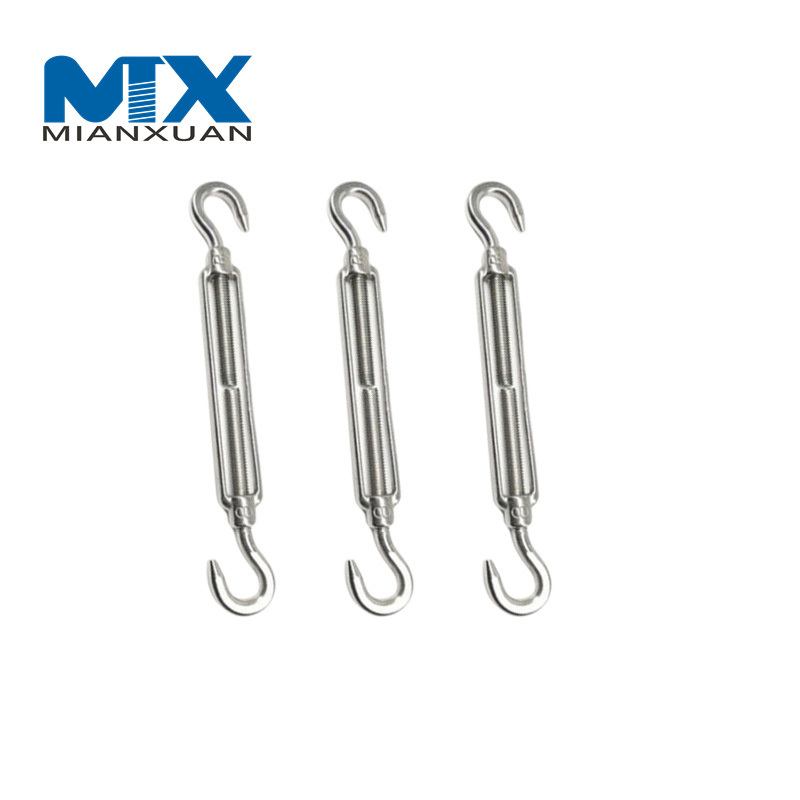 Tensor forjado galvanizado de cuerpo abierto DIN1480
