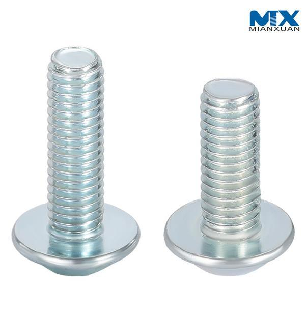 Tornillos de cabeza de botón hexagonal con collar