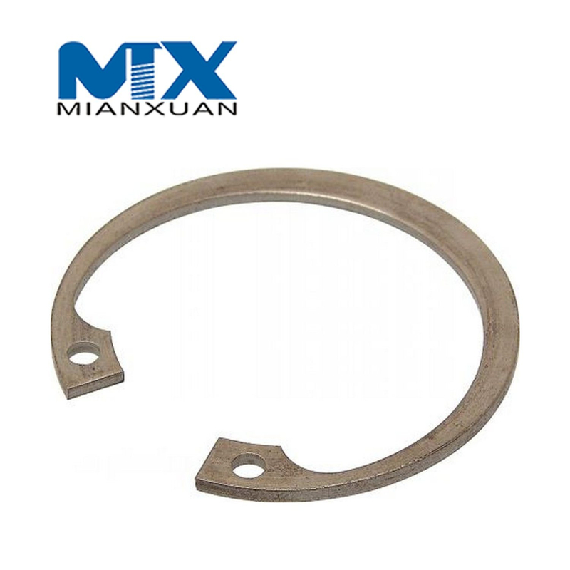 Anillo de retención de clip de acero inoxidable para sujetador DIN471 DIN472