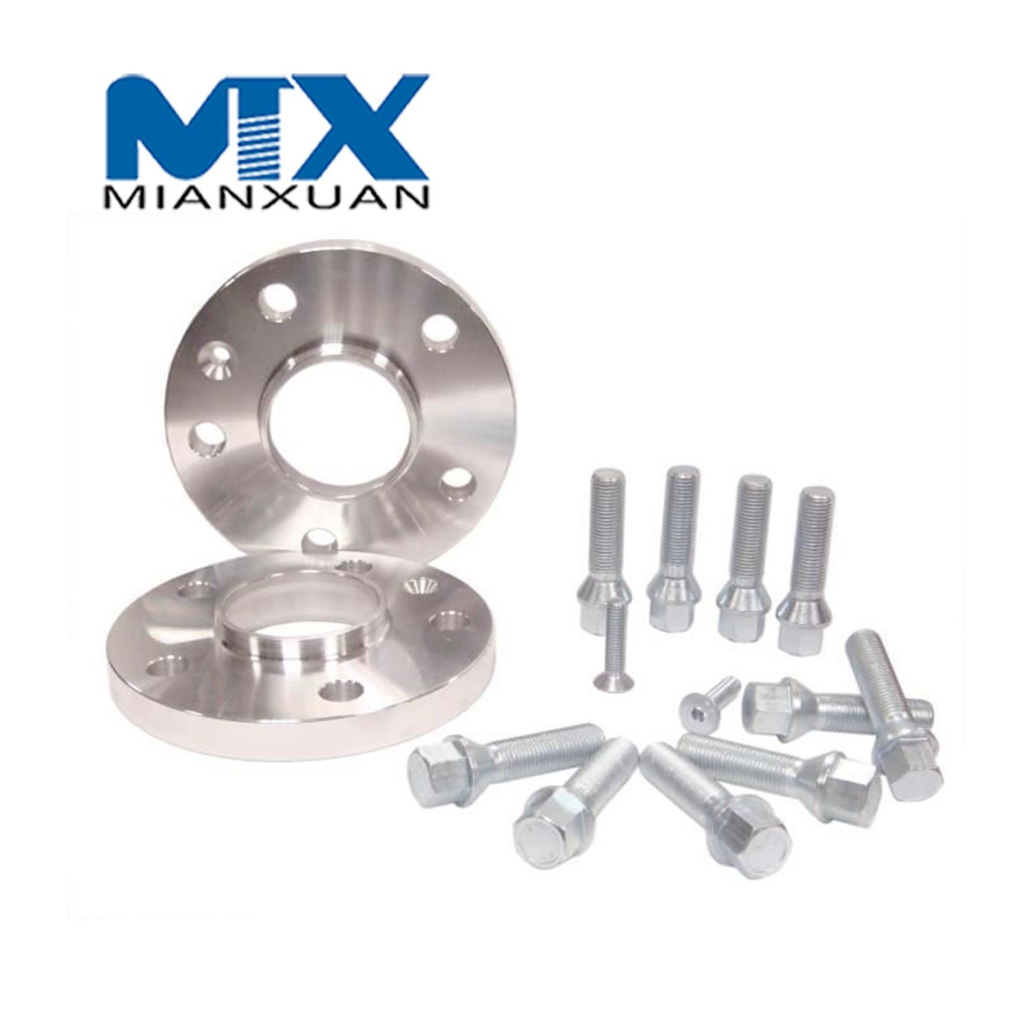 Espaciador de rueda de aluminio CNC forjado para BMW/Mpower/Benz/Amg/Chevrolet/Corvette/Audi/RS/VW/Cadillac/