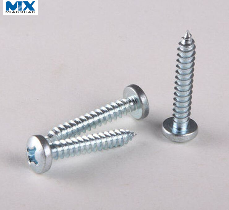 Tornillos autorroscantes de cabeza plana