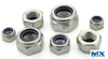 Tuercas hexagonales de par predominante con inserto no metálico