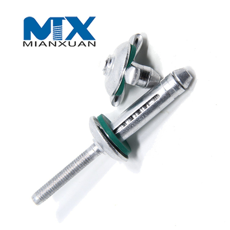 Remaches triples Bulb-Tite de aluminio para impermeabilización